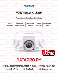 Proyector Casio XJ-L8300HN 4K UHD